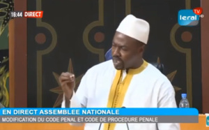 Assemblée nationale: "Banditisme mofi wara diékh, loi bi dagn kay voté par force... Fi mouss doufi nané niékh"