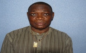 Portrait de Ben Bass Diagne décédé ce matin à l'âge de 75 ans
