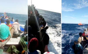 Emigration clandestine vers l’Espagne: 2 naufrages en mer en moins de 48 heures avec 42 morts