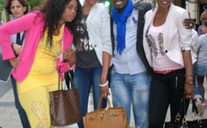 Chon paparazzi avec la bande à Nogui Dieng dans les rues de Paris !!!