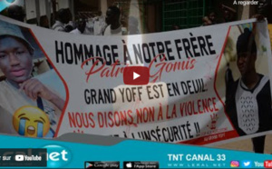 Marche pacifique en hommage à Patrice Gomis: Grand-Yoff pleure son fils