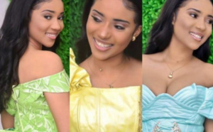 Mode Tabaski: Racky Aïdara illumine la toile avec ses jolies tenues (Photos)