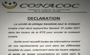 Sénégal : La Tabaski célébrée le mercredi 21 juillet 2021 (Source Officielle)