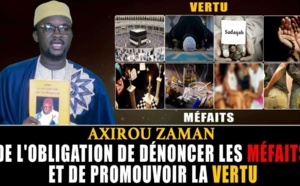 Axirou zaman: De l'obligation de dénoncer les méfaits et de promouvoir la vertu