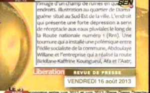Revue de presse du vendredi 16 Août 2013 (Fabrice Nguéma)