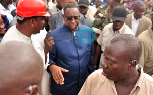 [Photos] Toutes les images de la visite du Président Macky Sall dans la banlieue