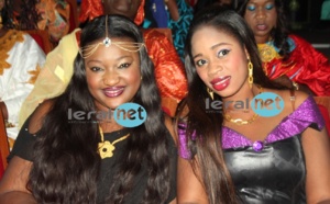 Thiané Faye, la fille de Mbaye Dièye Faye en compagnie de sa cousine Ama, épouse du rappeur Fata