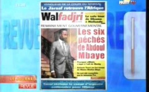 Revue de presse du lundi 02 Septembre 2013 ( Ndeye Fatou Ndiaye)