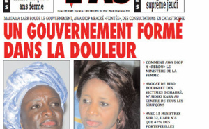 A la Une du Journal L'As du mardi 03 Septembre 2013
