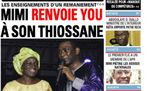 A la Une du Journal La Tribune du mardi 03 Septembre 2013