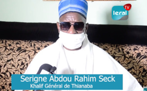 Déclaration du rappel à Dieu du khalife général de THIENABA 