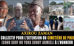 Axirou Zaman: Le collectif pour l'extension du cimetière de Pikine à l'honneur