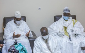 Condoléances: Macky Sall s'est rendu à Darou Mousty et Darou Miname