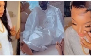 Baptême de la niarel de Cheikhou Kouyaté, Mouna Seck en images !