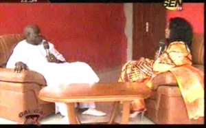“Gal Gal”: Adja Bitèye reçoit le lutteur Ama nekh de Rufisque 