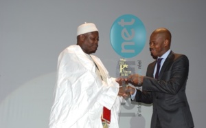 Prix Ragnéé: Mady Touré reçoit sa récompense des mains de ABC