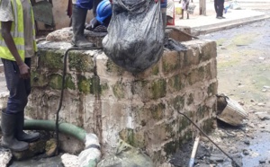VIDEO-PHOTOS / Sabotage des canalisations de Keur Massar: Des murs érigés pour freiner l’évacuation des eaux de pluie