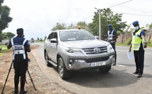 Lutte contre les accidents de la route: 1780 permis de conduire saisis et 27 millions de FCfa d'amendes, perçus