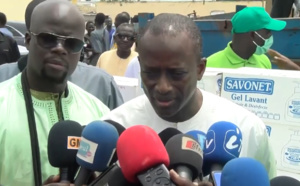 Magal Touba 2021: Le Dg du Port, Ababacar Sadikh Bèye offre un important lot de matériel au Khalife