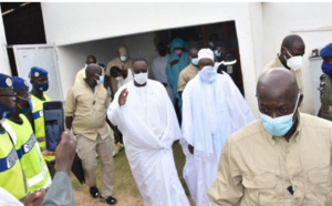 Revivez en images l’arrivée du President Macky Sall à Touba!