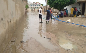 Veille de Magal 2021 à Touba: La forte pluie enregistrée hier crée des inondations