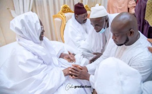 Photos / Magal de Touba 2021: Abdoul Aziz Ndiaye et Serigne Mountakha Mbacké
