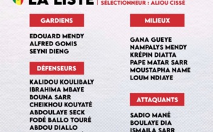 Eliminatoires CM 2022: Double confrontation Sénégal vs Nambie, les 25 "Lions" connus