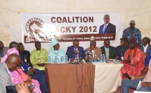 Élections locales: Les leaders de la Coalition Macky2012 invitent le chef de l’Etat à écouter la base
