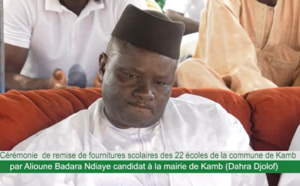 Locales 2022: La commune de Kamb dit oui à Alioune Badara Ndiaye