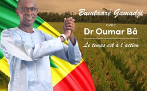 Le Docteur Oumar Bâ, investi par les populations à la Mairie de Gamadji Saré