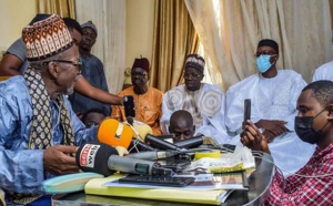 Ziarra à Médina Baye: La Coalition Yewwi Askan Wi reçue avec les honneurs par le Khalife Cheikh Mahi Niass