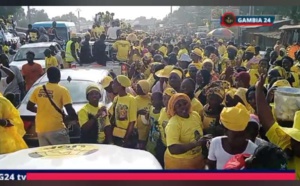 Campagne électorale en Gambie: Ousainou Darboe, candidat de l’UDP, draîne des foules