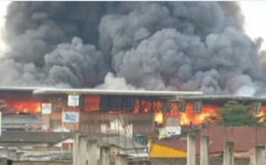 Incendie au marché Lat-Dior: 15 cantines réduites en cendres