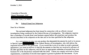 Signal obligé de s’expliquer – encore – aprés une demande du FBI