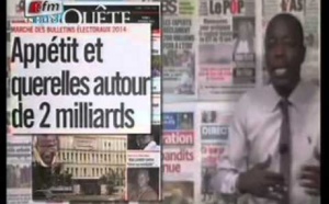 Revue de presse du mardi 05 Novembre 2013 (Rfm)