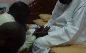 L'animateur Mamadou Ndoye Bane reçu par le Khalife de Pire