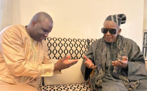 Visite à Mermoz: Déthié Fall reçu ce matin par Serigne Cheikh Mahi Niasse