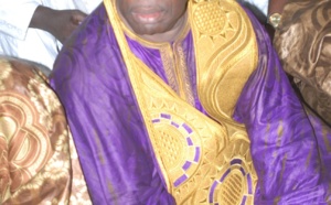 Le comédien Lamine Ndiaye très élégant
