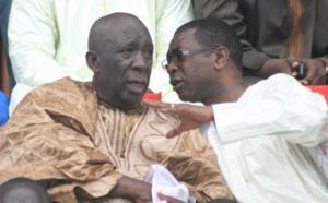Youssou Ndour avec son ami et confident, Mansour Mbaye
