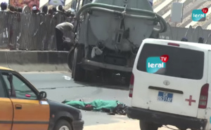 Fass Mbao: Une femme en grossesse et le conducteur de scooter, écrasés par un camion...