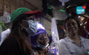 Locales 2022: Zahra Iyane Thiam fait son "marché" chez les femmes de Liberté