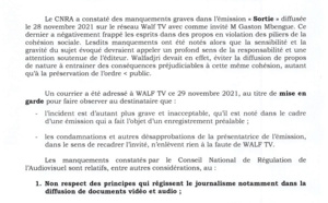 Dérapages de Gaston Mbengue: Le CNRA interpelle Walf pour diffusion de contenus pouvant « porter atteinte à la cohésion sociale et à l’unité nationale »