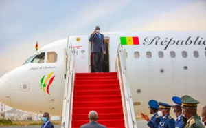 Pose de la première pierre du pont de Rosso: Macky Sall en Mauritanie depuis ce matin