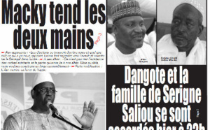 A la Une du Journal Le Populaire du lundi 02 Décembre 2013