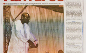 A la Une du Journal Libération du lundi 02 Décembre 2013