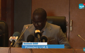 Ousmane Chimère Diouf, UMS: "Le Magistrat ne doit pas créer les conditions de sa vulnérabilité, en...