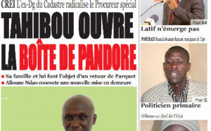 A la Une du Journal Le Quotidien du mercredi 04 Décembre 2013