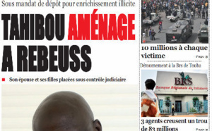 A la Une du Journal Le Quotidien du Jeudi 05 Décembre 2013