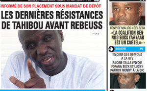 A la Une du Journal La Tribune du Jeudi 05 Décembre 2013