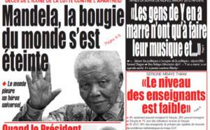 A la Une du Journal Le Populaire du vendredi 06 Décembre 2013